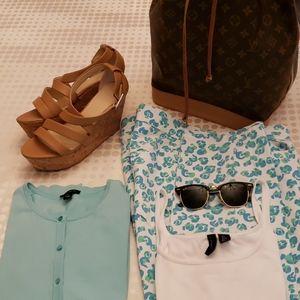 Ann Taylor animal print pants